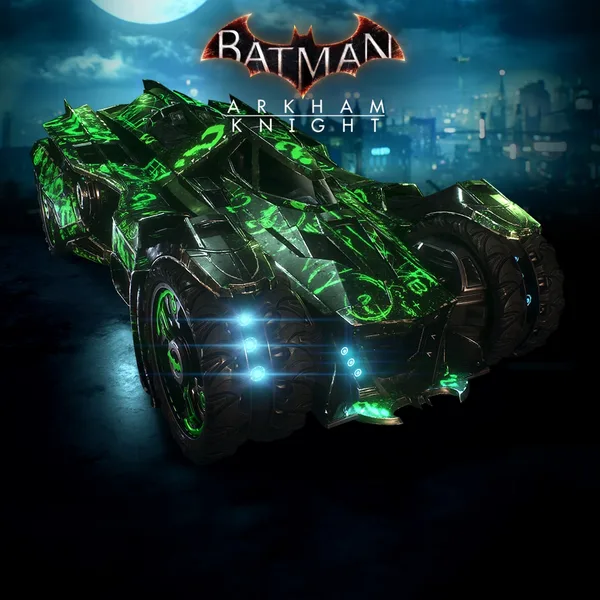 Batman: Arkham Knight Riddler Themed Batmobile Skin [PS4]