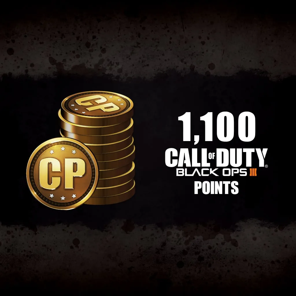 1,100 Call of Duty: Black Ops III Points cover
