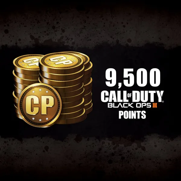 9,500 Call of Duty: Black Ops III Points