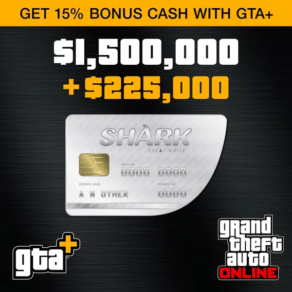 GTA+: Great White Shark Cash Card (PS5)