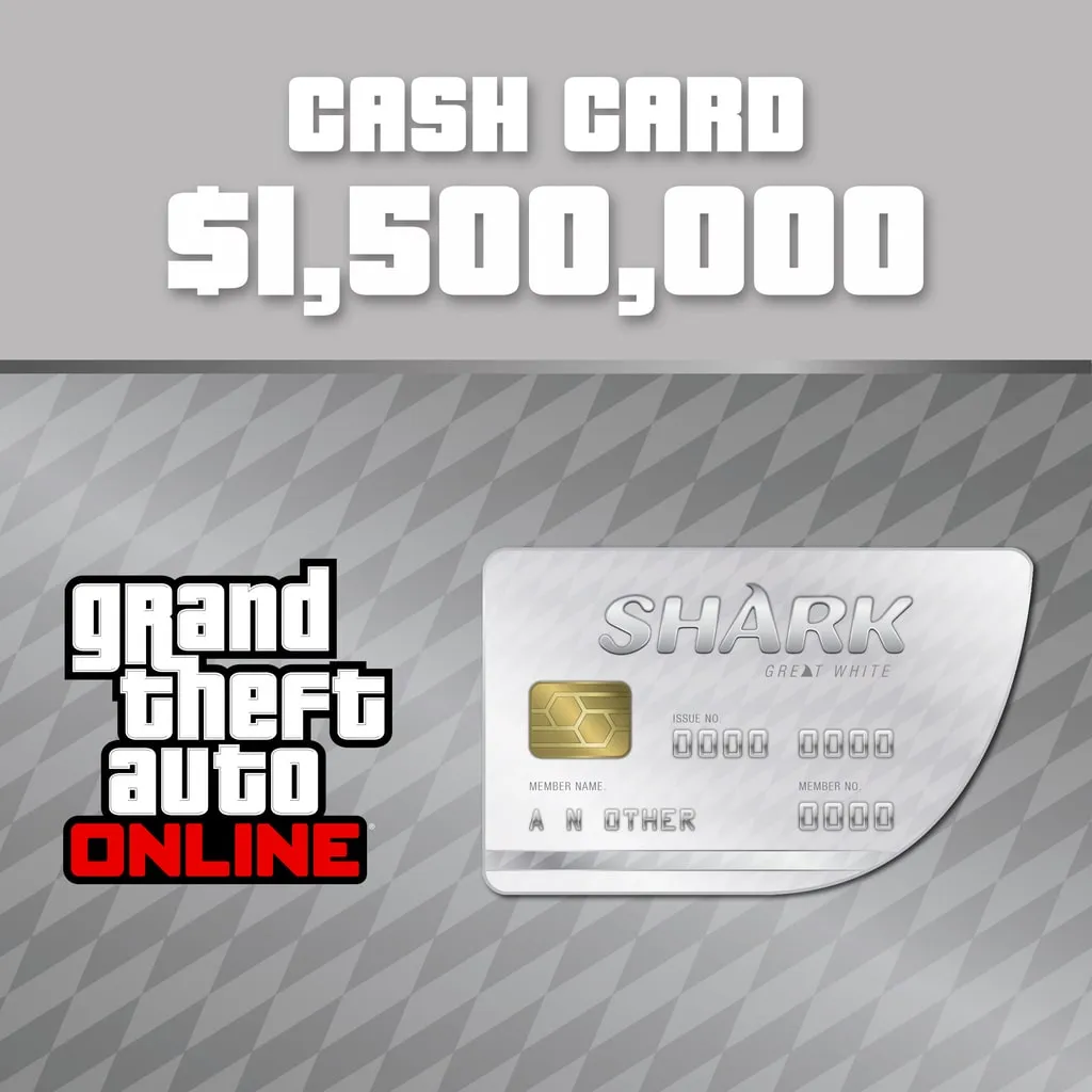 GTA Online: Great White Shark Cash Card (PS5) cover