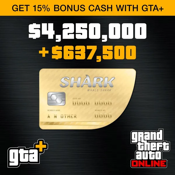 GTA+: Whale Shark Cash Card (PS5)