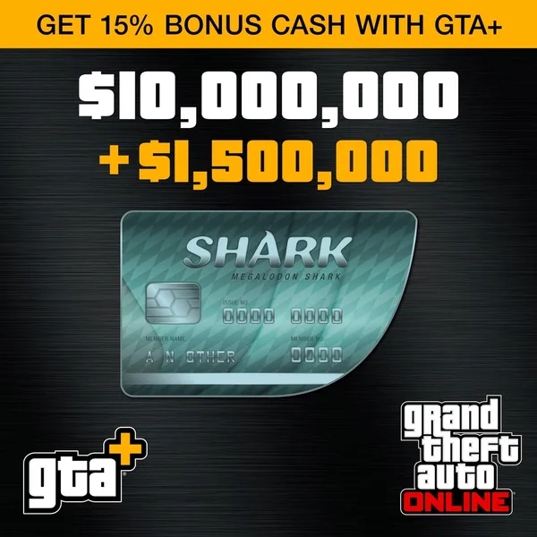 GTA+: Megalodon Shark Cash Card (PS5)