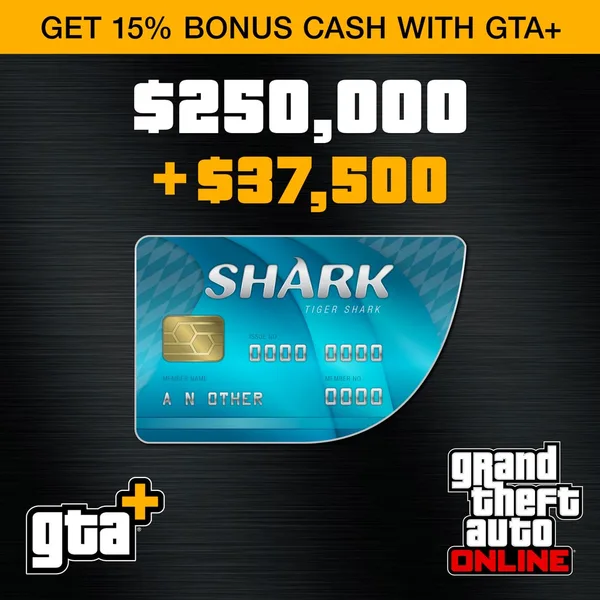 GTA+: Tiger Shark Cash Card (PS5)