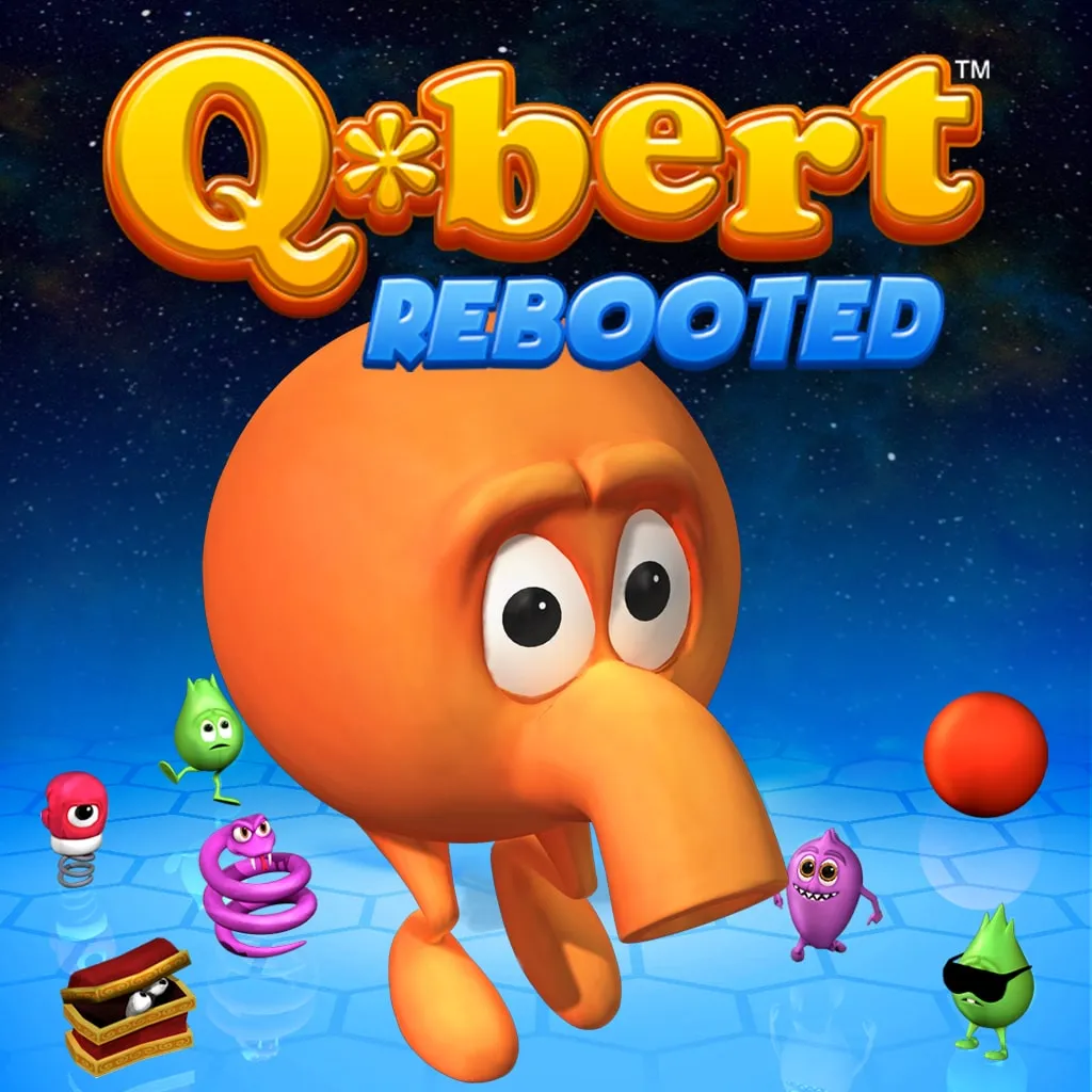 A Q*bert: Rebooted Game and Pixels Theme Bundle [PS4] - изображение 1