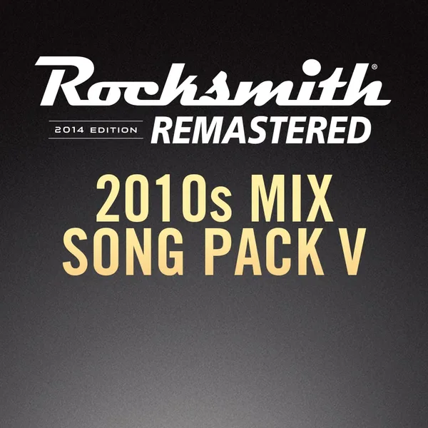 Rocksmith 2014 – 2010s Mix Song Pack V DLC [PS4]