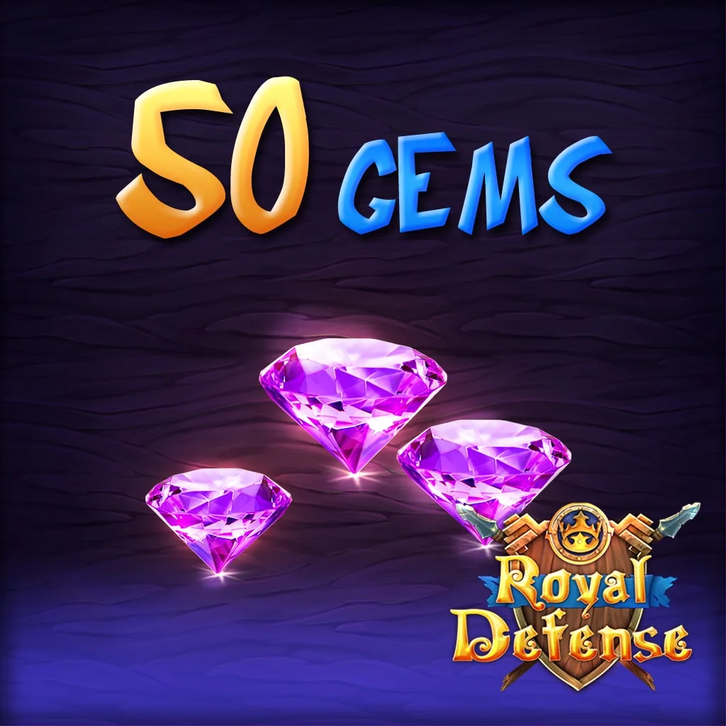 Royal Defense: 50 crystals cover
