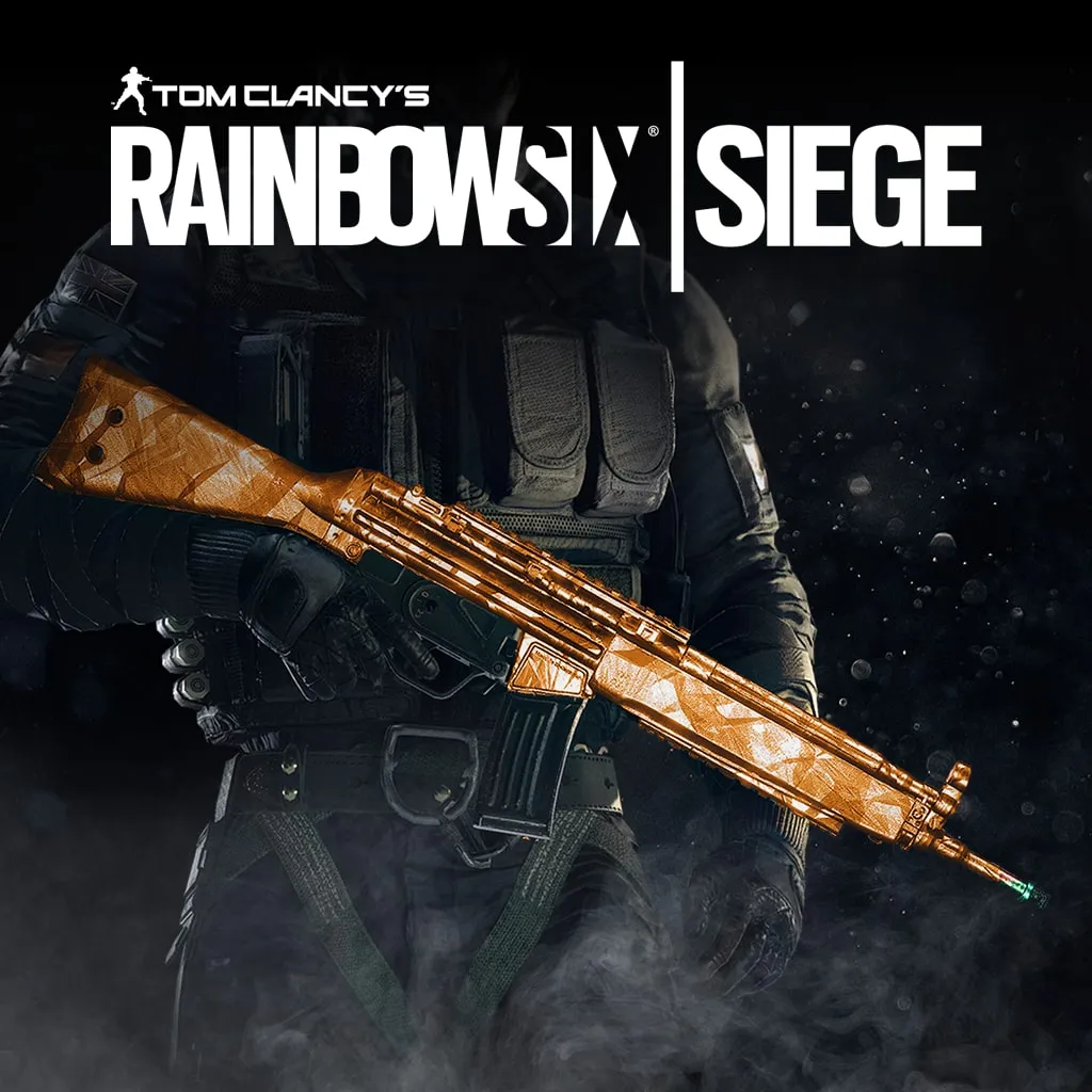 Tom Clancy's Rainbow Six Siege: Topaz weapon skin [PS4] cover