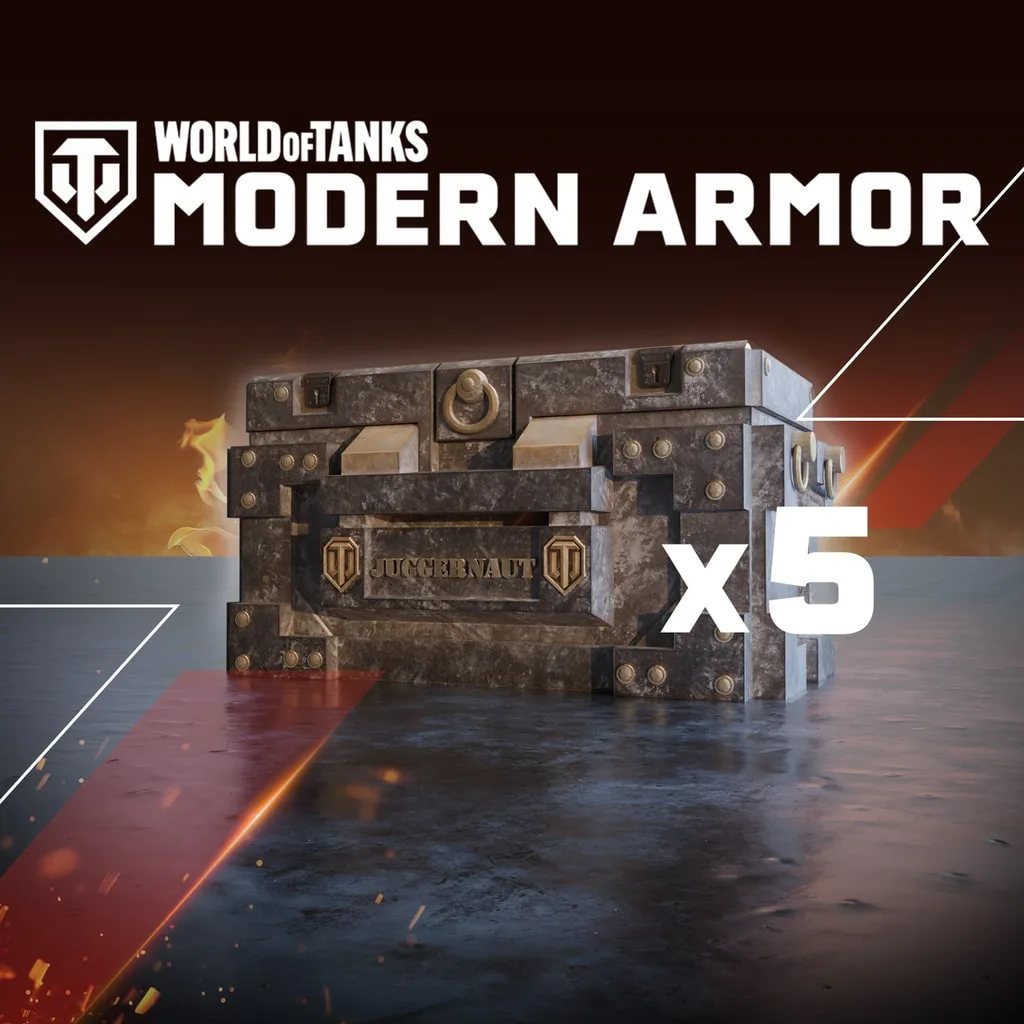 World of Tanks Modern Armor - 5 Juggernauts War Chests cover