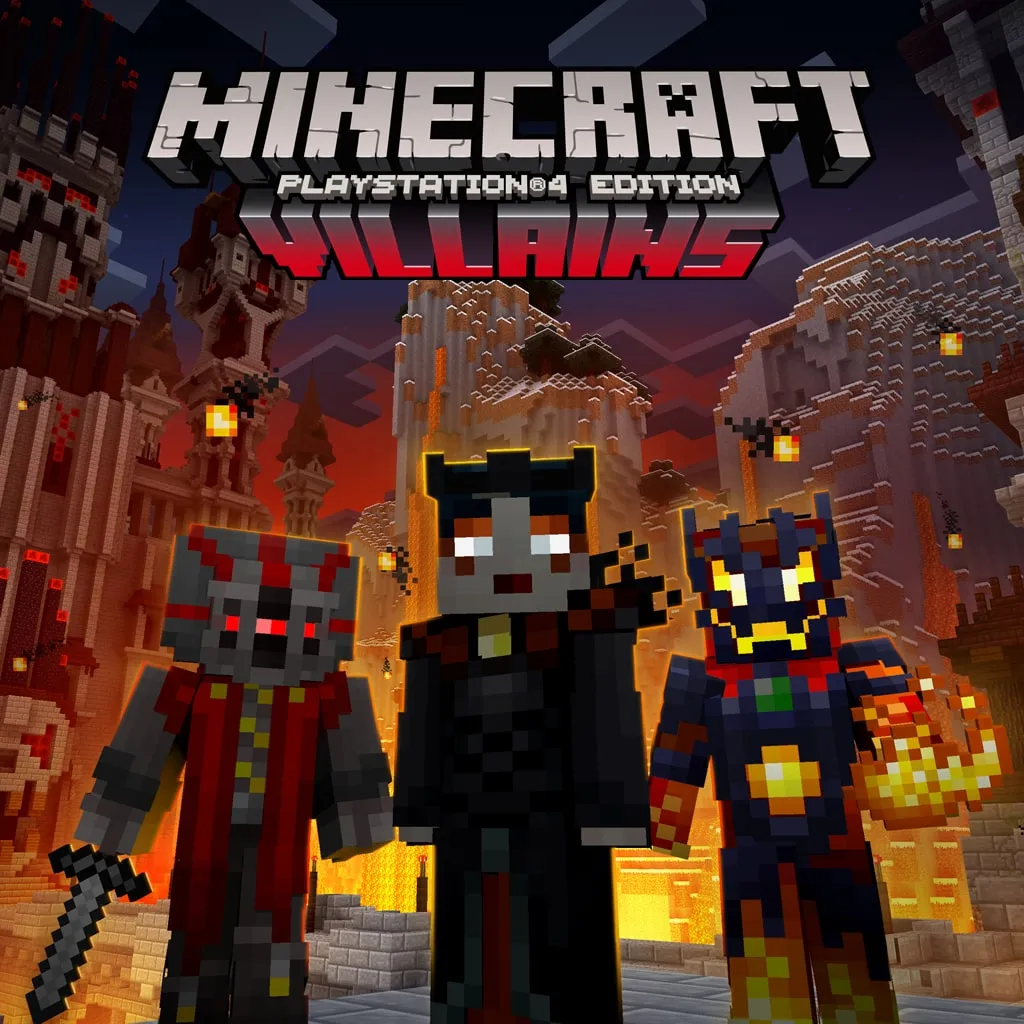 Minecraft Villains Skin Pack [PS4] - изображение 1