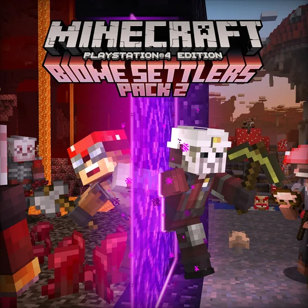 Minecraft Biome Settlers Skin Pack 2 [PS4]
