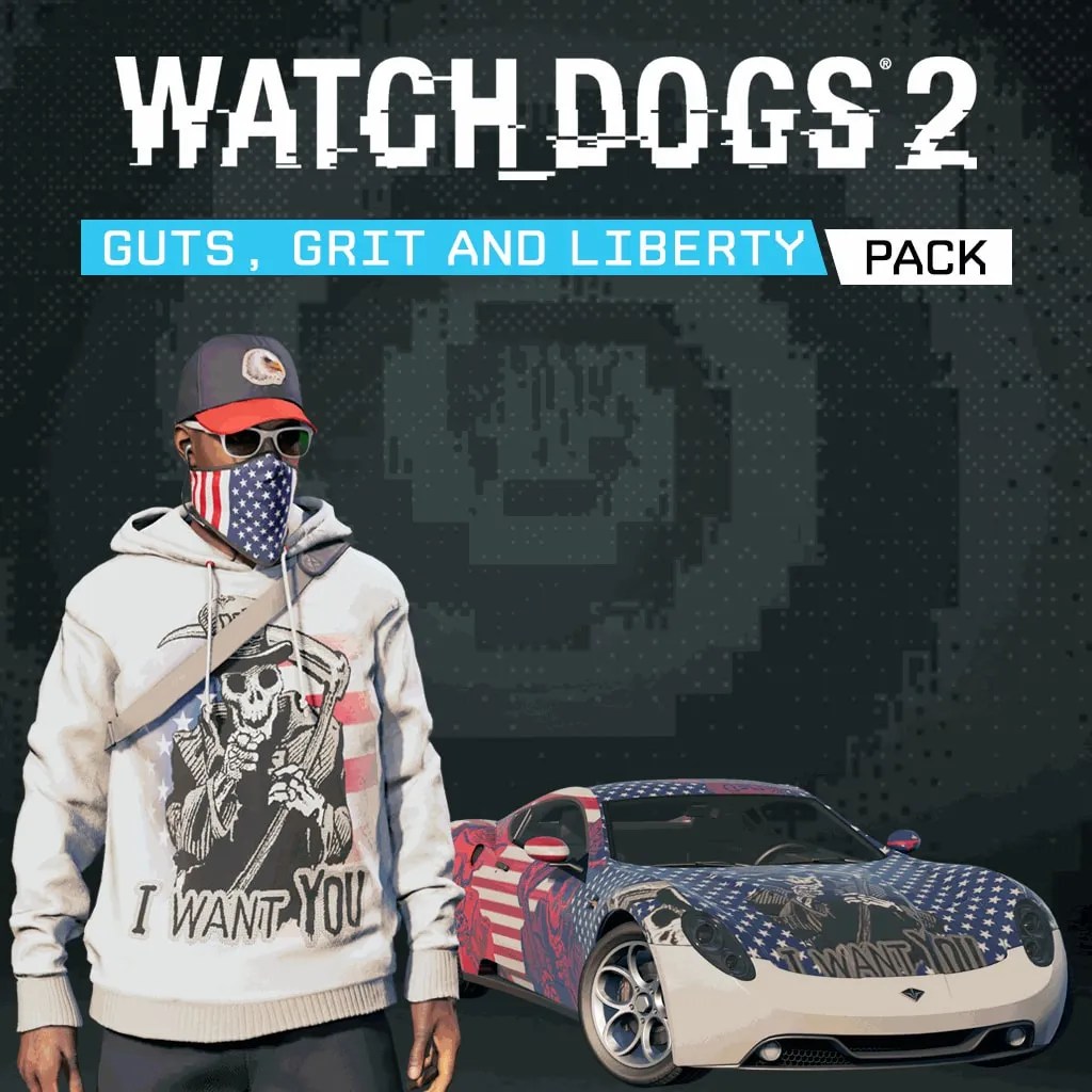 Watch Dogs2 - Guts, Grits and Liberty Pack [PS4] cover