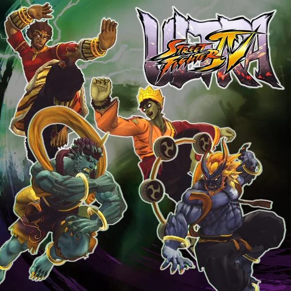 Ultra Street Fighter IV Arcade Challengers Horror Pack [PS4]