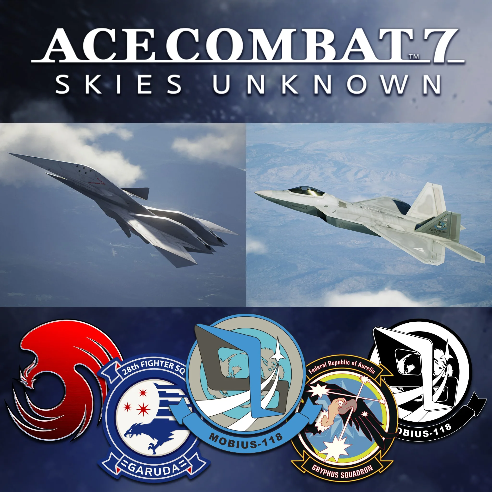 ACE COMBAT 7: SKIES UNKNOWN - ADF-11F Raven Set [PS4] - изображение 1