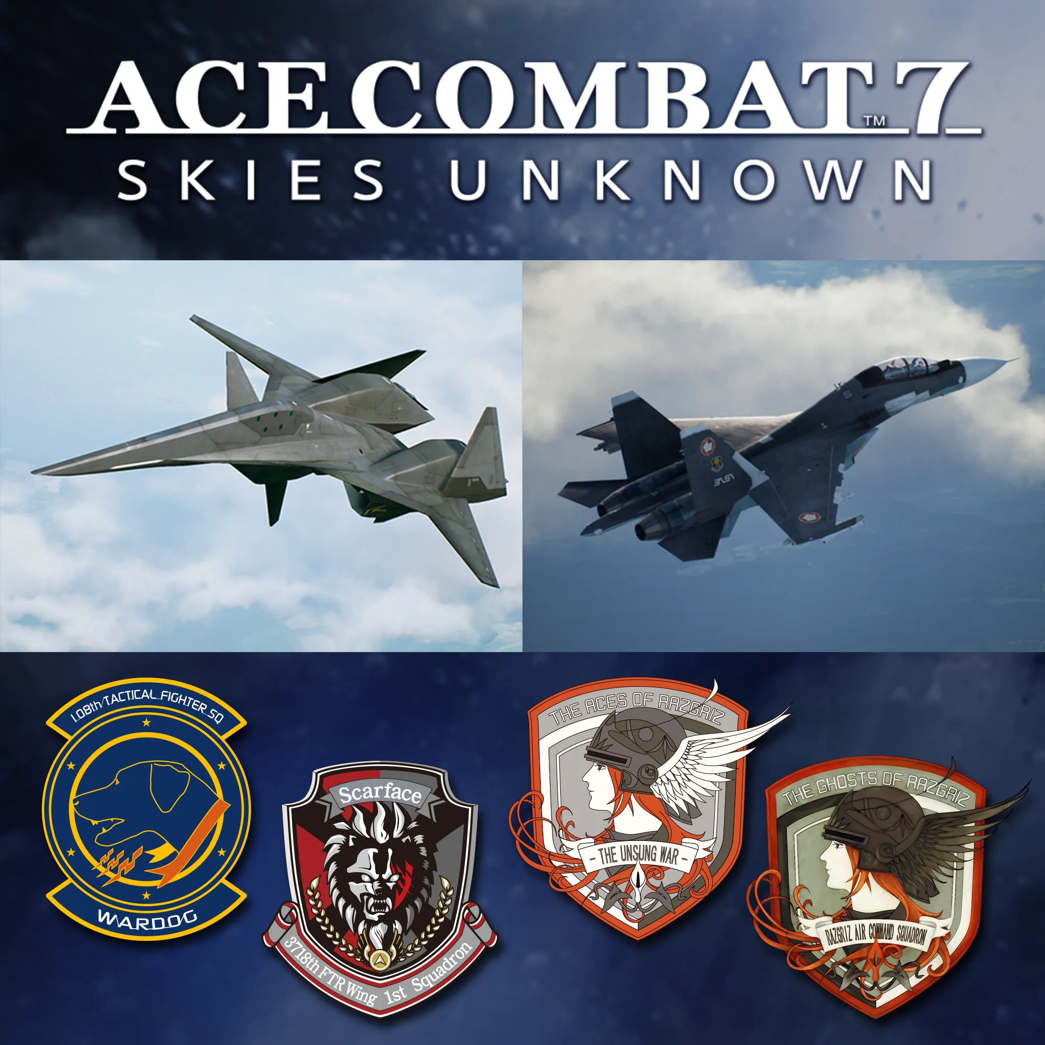ACE COMBAT 7: SKIES UNKNOWN - ADF-01 FALKEN Set [PS4] - изображение 1
