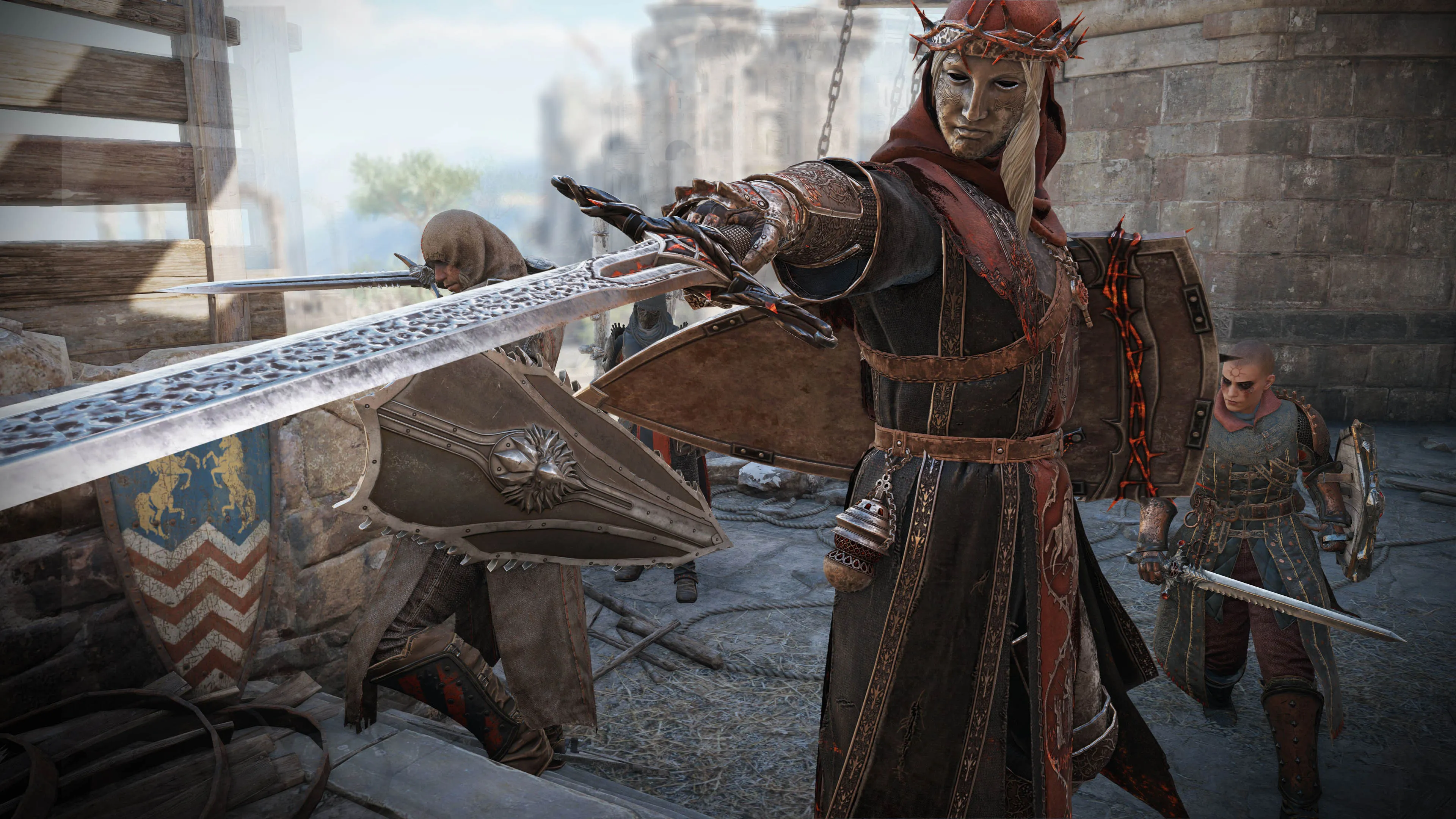 Commander Ravier – Black Prior Hero Skin – FOR HONOR - изображение 4