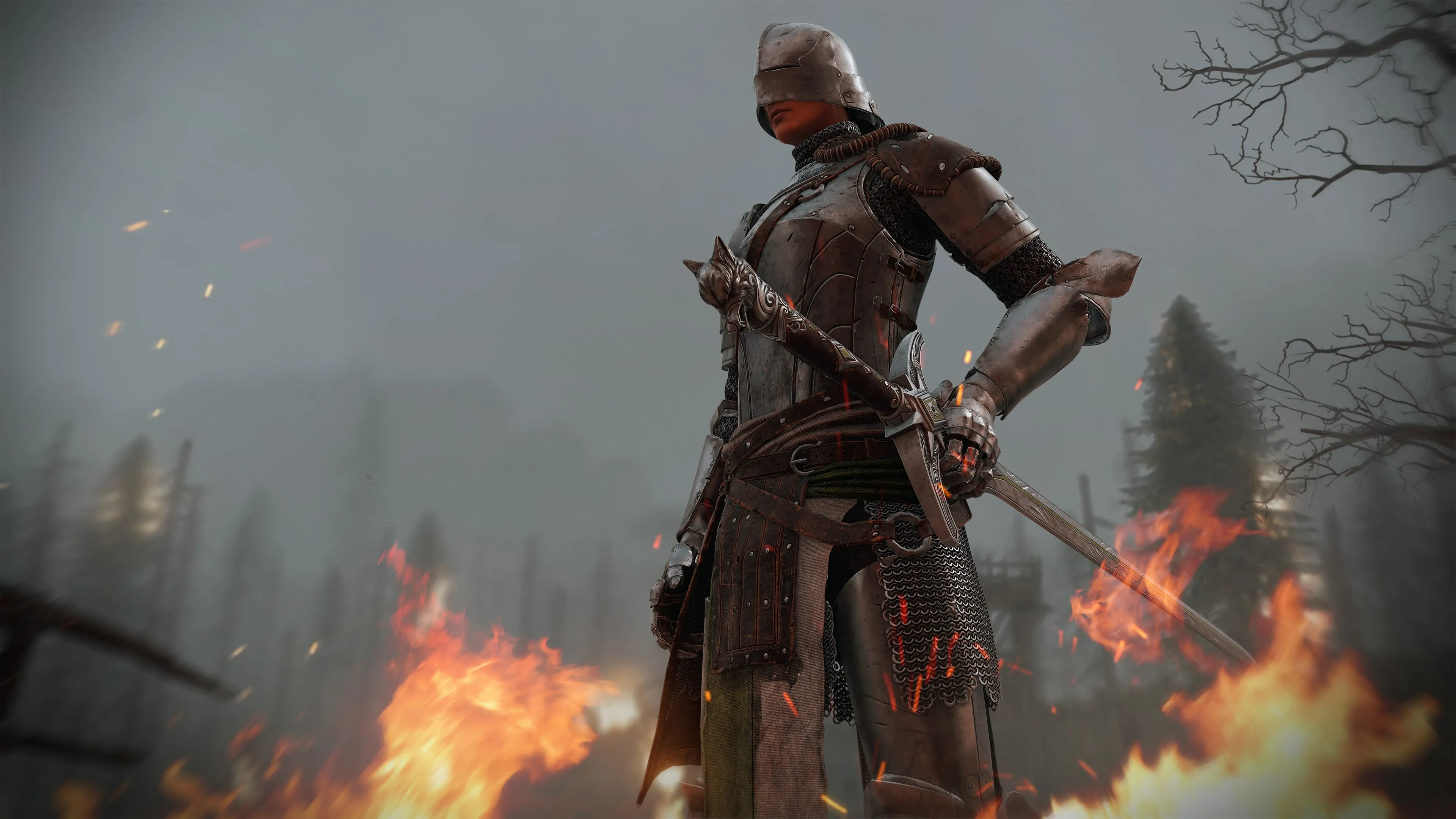 The Unsung Knight – Warden Hero Skin – FOR HONOR - изображение 2