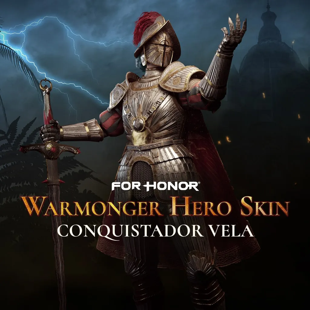Conquistador Vela – Warmonger Hero Skin – FOR HONOR - изображение 1