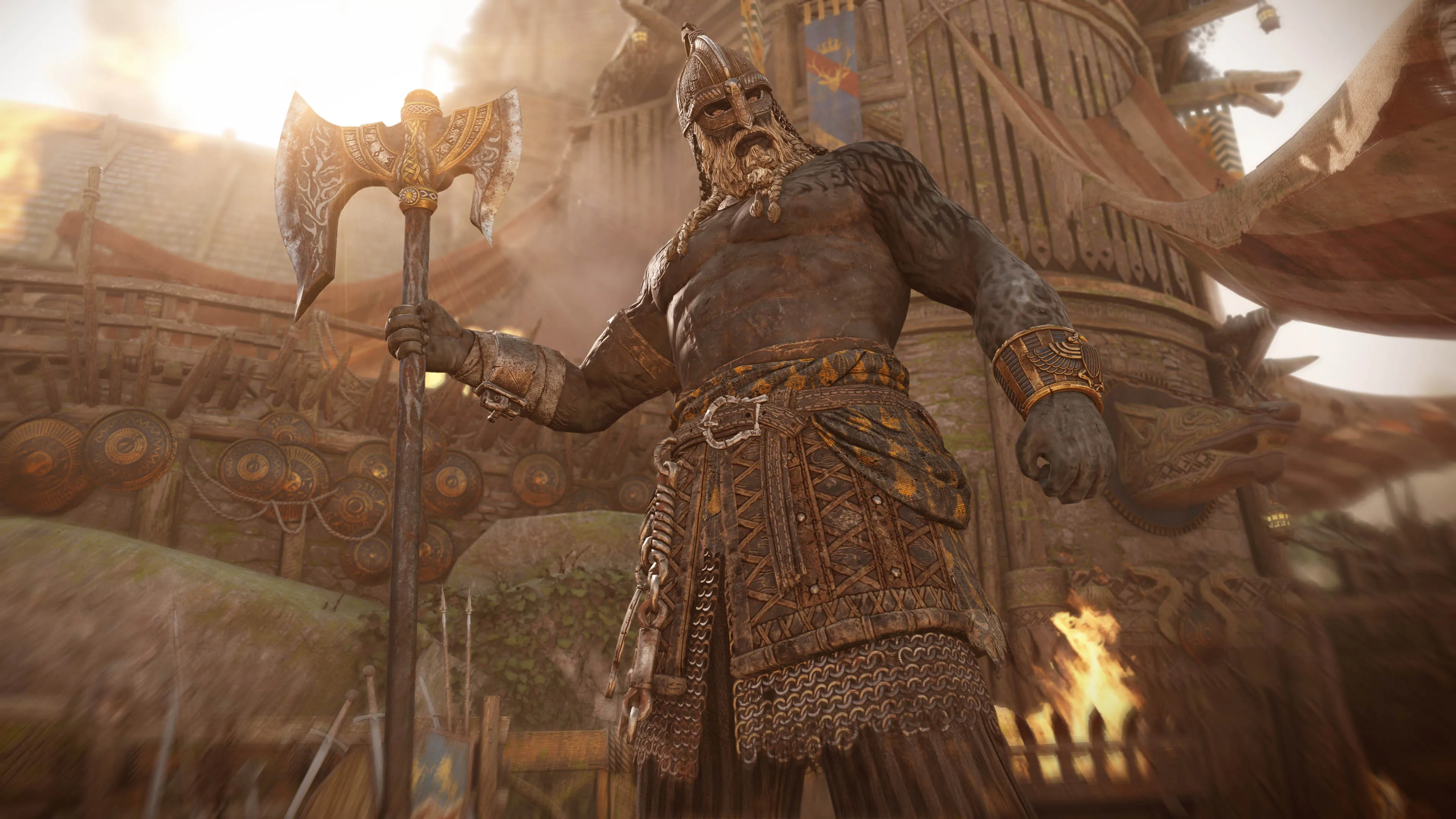 Bolthorn the Cursed – Raider Hero Skin – FOR HONOR - изображение 4