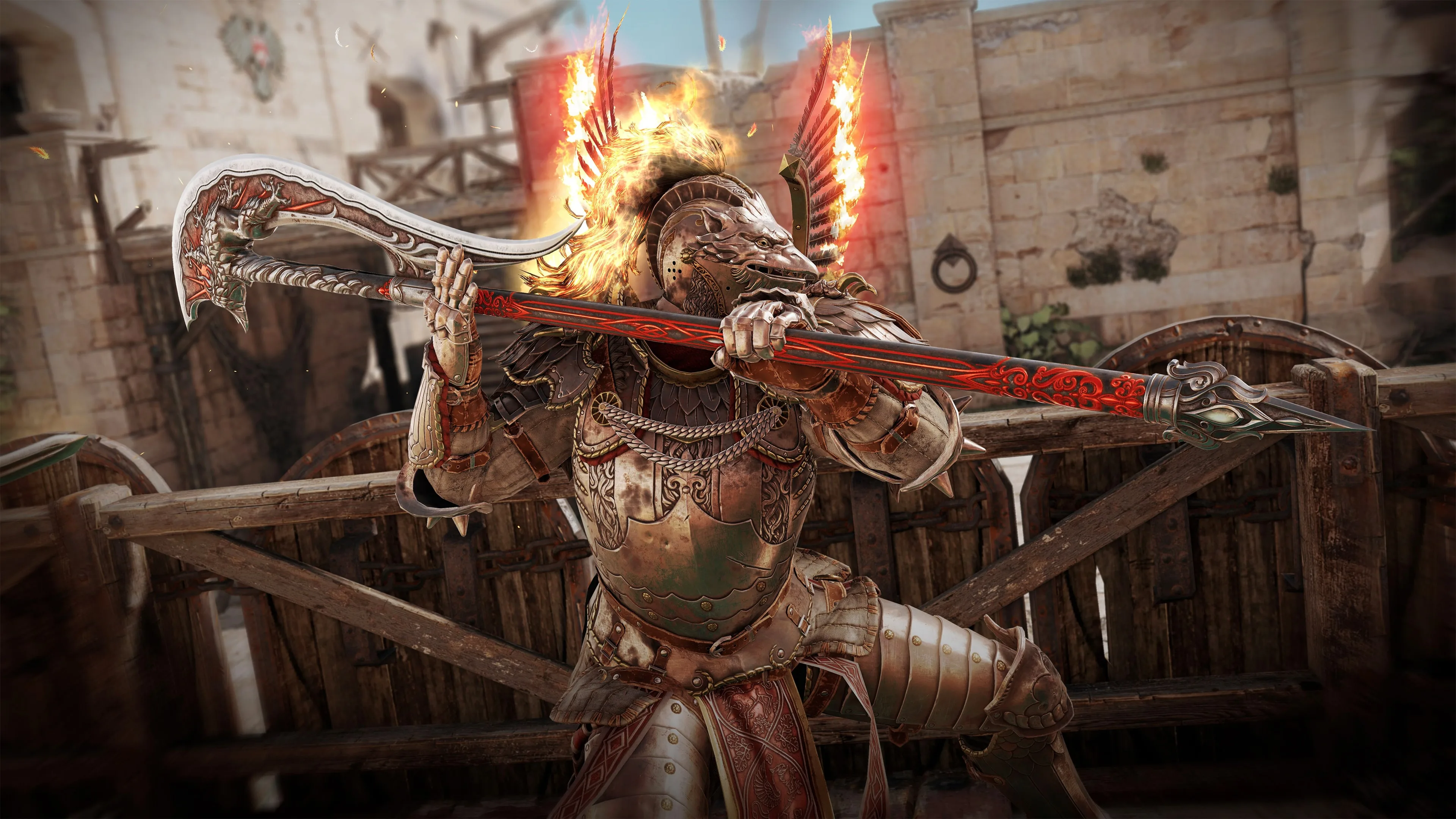 The Scorching Herald – Gryphon Legendary Hero Skin – FOR HONOR - изображение 2