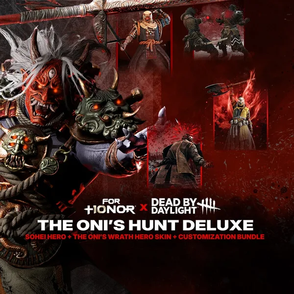 The Oni's Hunt Deluxe – Hero Skin Bundle – FOR HONOR