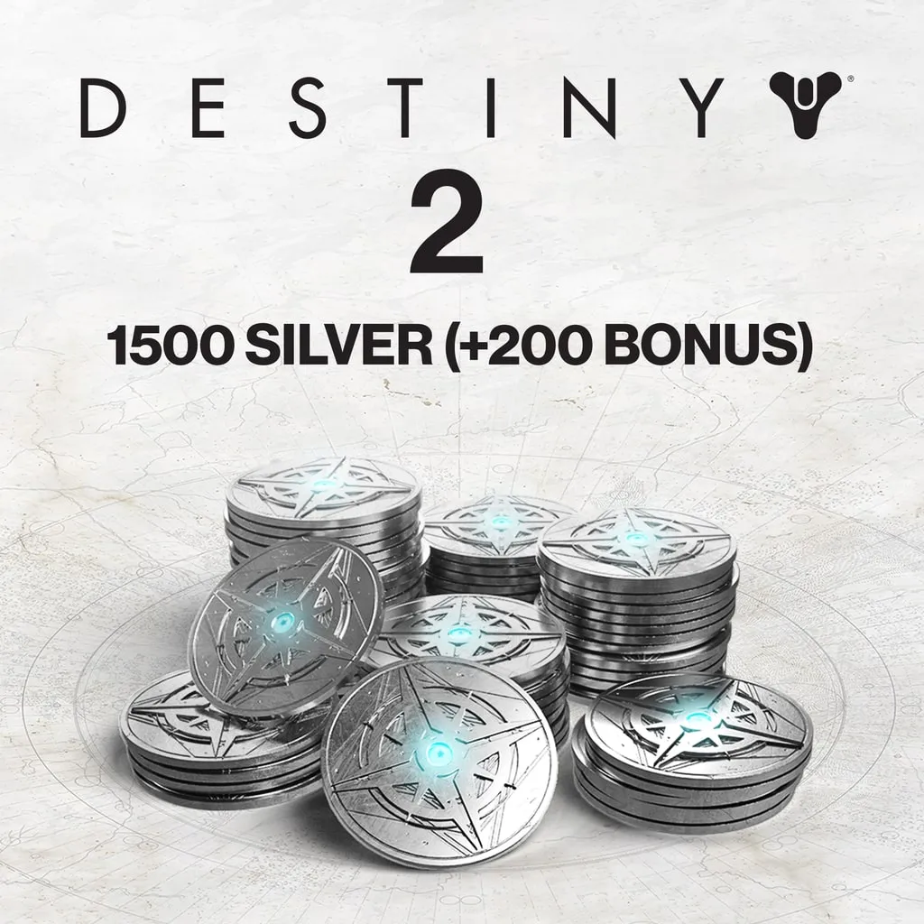 1500 (+200 Bonus) Destiny 2 Silver - изображение 1