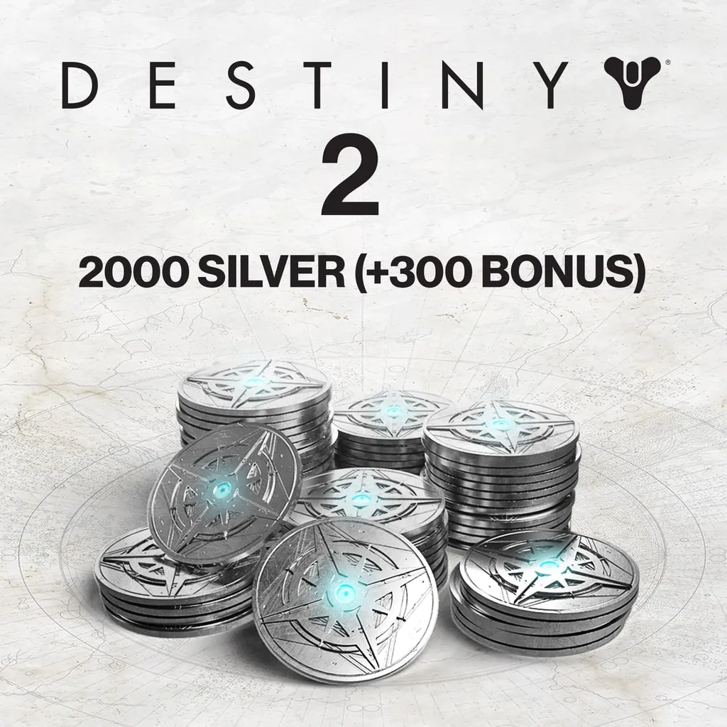2000 (+300 Bonus) Destiny 2 Silver - изображение 1