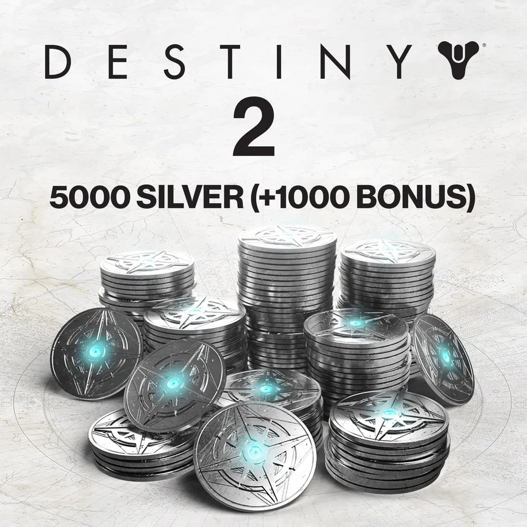 5000 (+1000 Bonus) Destiny 2 Silver - изображение 1