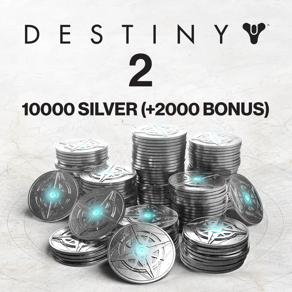 10,000 (+2000 Bonus) Destiny 2 Silver - изображение 1