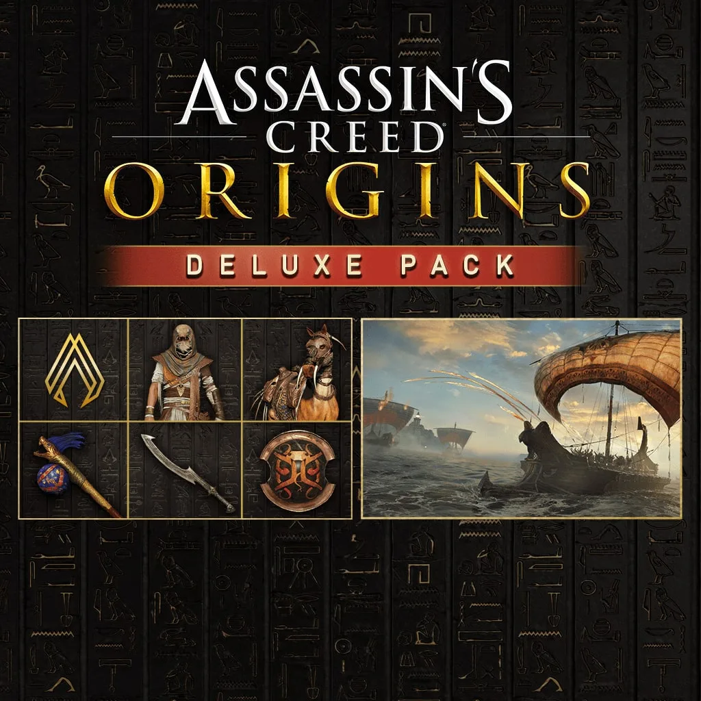 Assassin's Creed Origins - DELUXE PACK [PS4] cover