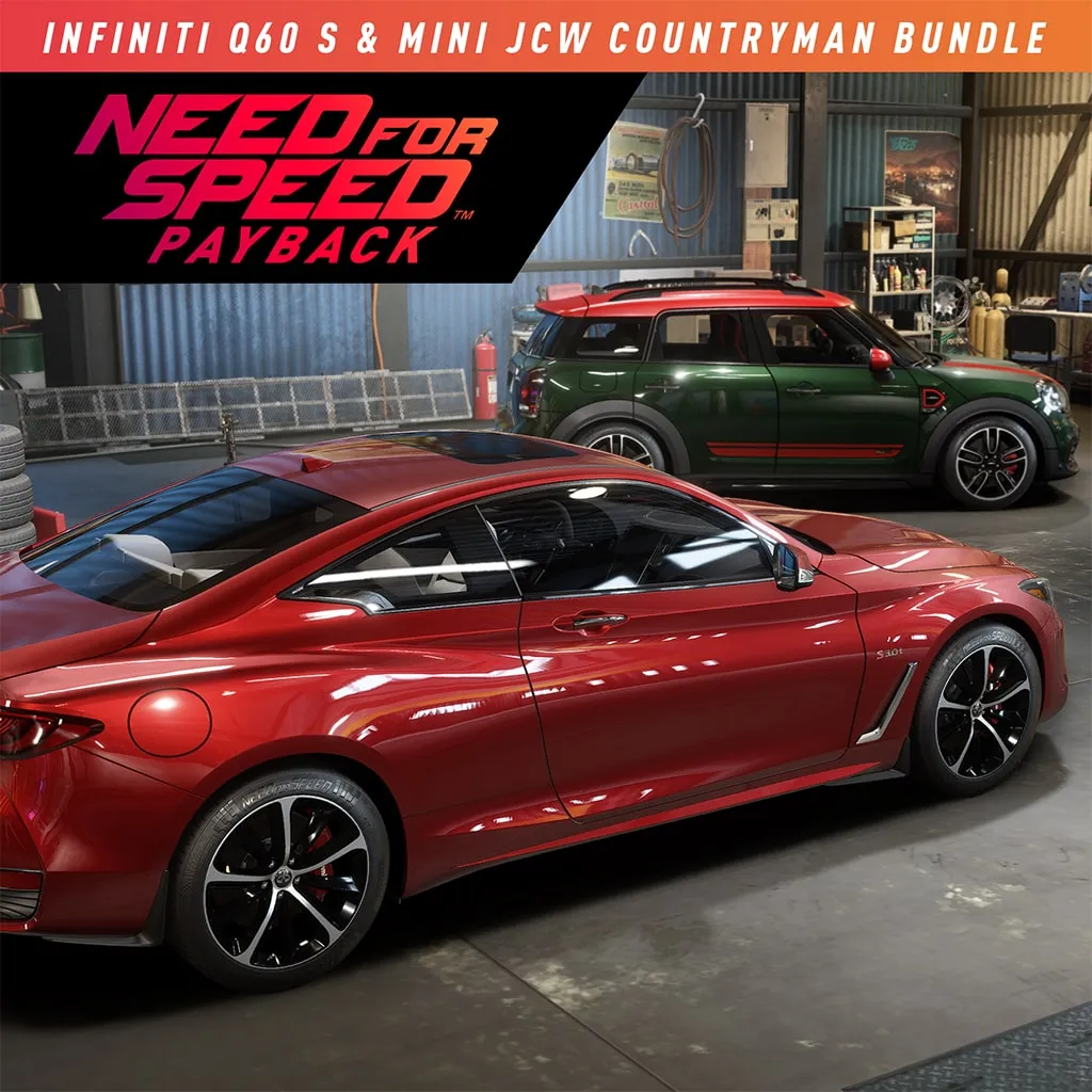 NFS Payback: MINI JCW Countryman & Infiniti Q60 S [PS4] - изображение 1