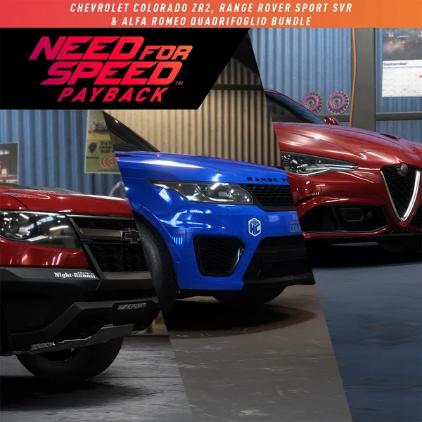 Chevrolet, Range Rover & Alfa Romeo Bundle [PS4]