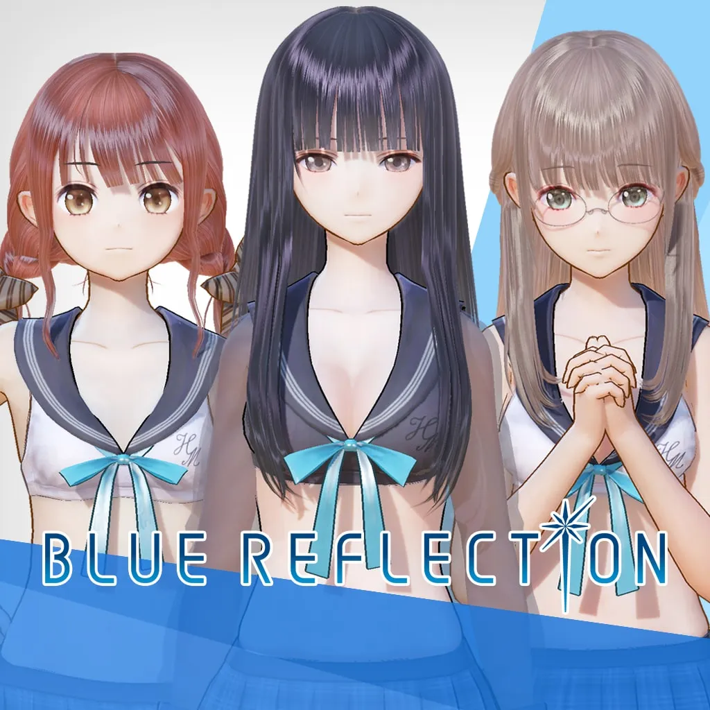 BLUE REFLECTION: Sailor Swimsuits set D (Sanae, Ako, Yuri) [PS4] - изображение 1