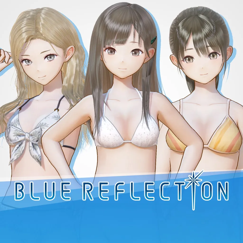 BLUE REFLECTION: Vacation Style Set E (Rin, Kaori, Rika) [PS4] - изображение 1