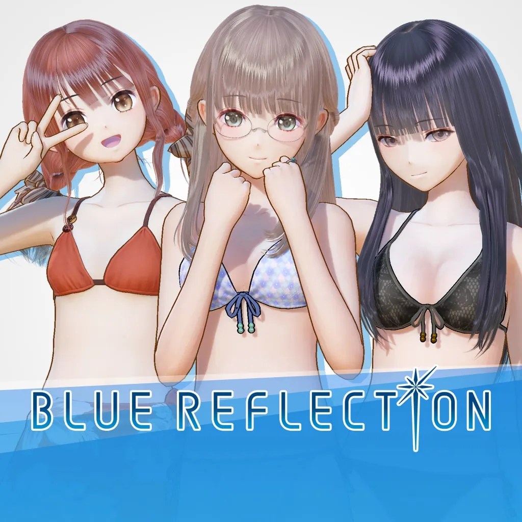BLUE REFLECTION: Vacation Style Set D (Sanae, Ako, Yuri) [PS4] - изображение 1