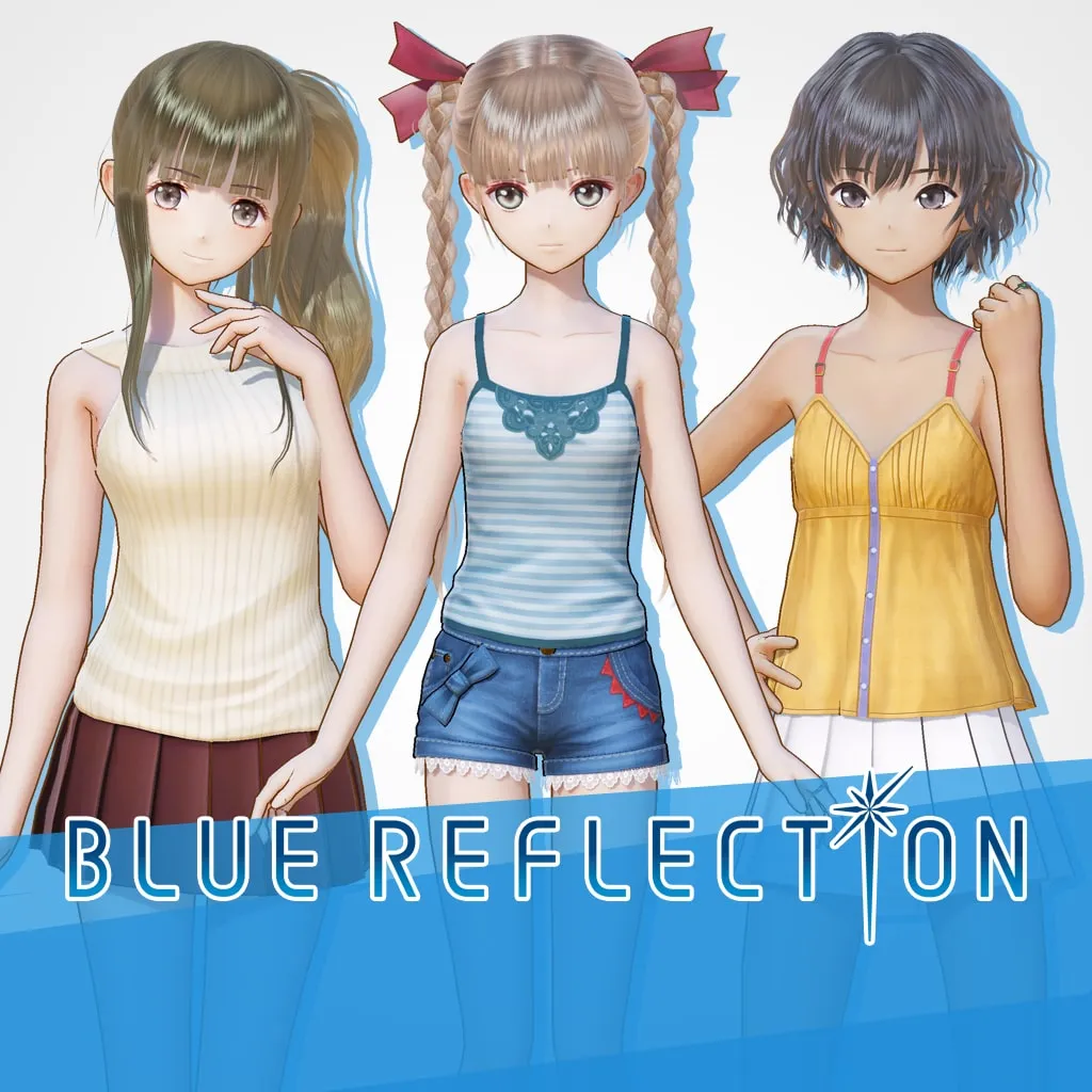 BLUE REFLECTION: Summer Outing Set B (Yuzu, Shihori, Kei) [PS4] - изображение 1