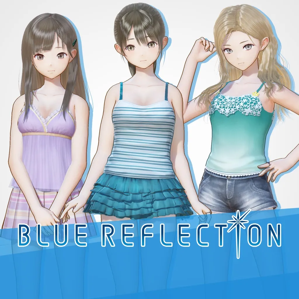 BLUE REFLECTION: Summer Outing Set E (Rin, Kaori, Rika) [PS4] cover