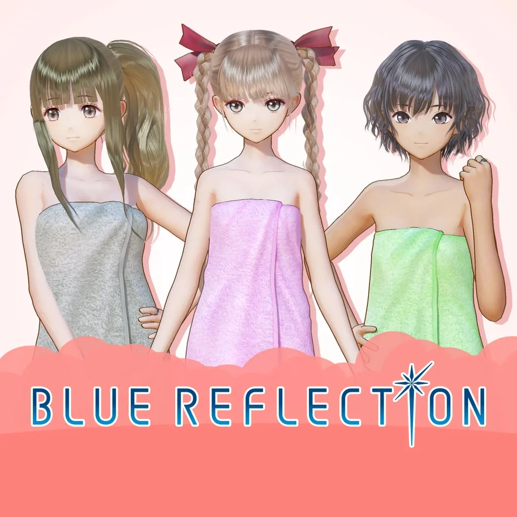 BLUE REFLECTION: Bath Towels Set B (Yuzu, Shihori, Kei) [PS4] - изображение 1