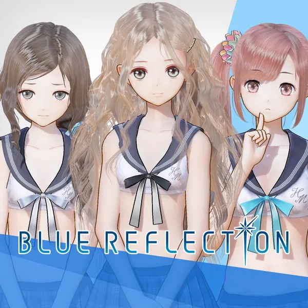 BLUE REFLECTION: Sailor Swimsuits set C (Lime, Fumio, Chihiro) [PS4]