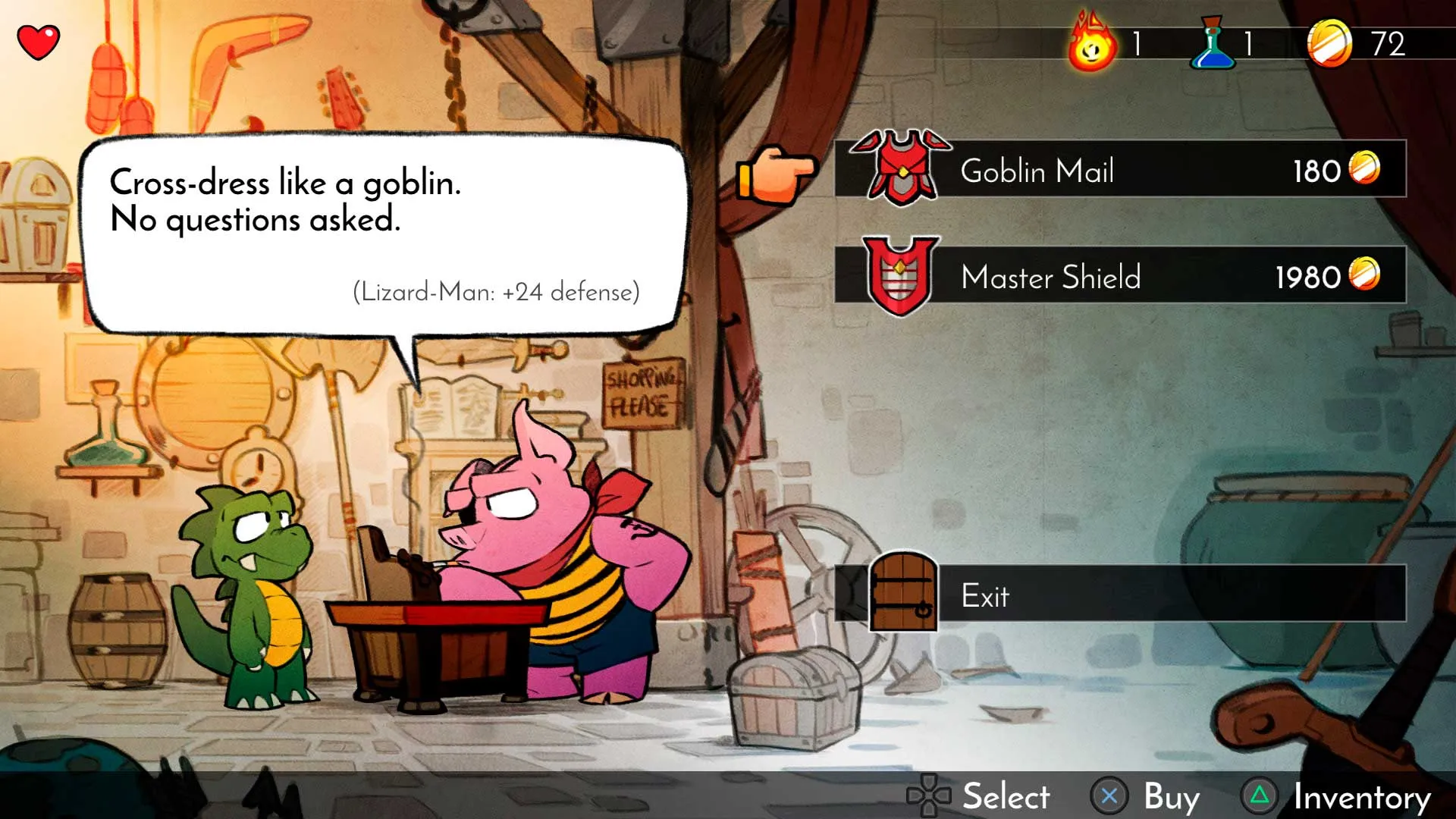 Wonder Boy: The Dragon's Trap [PS5] - изображение 3