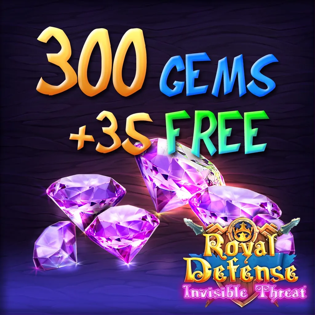 Royal Defense Invisible Threat: 300 crystals +35 - изображение 1