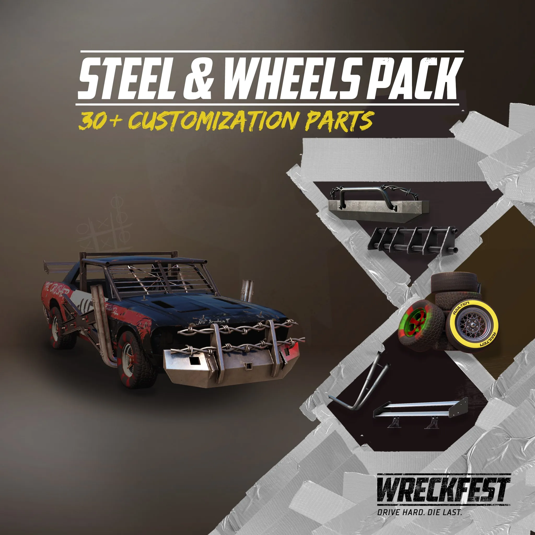 Wreckfest - Steel &amp; Wheels Pack [PS4] cover