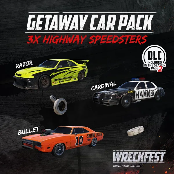 Wreckfest - Getaway Car Pack [PS4,&nbsp;PS5]