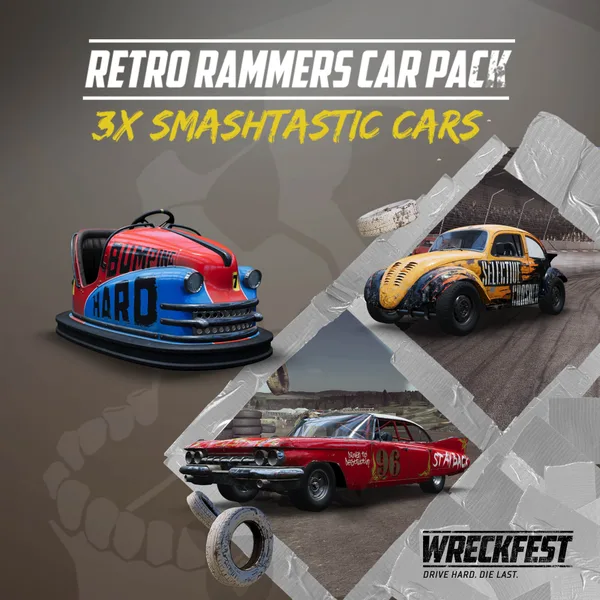 Wreckfest - Retro Rammers Car Pack [PS4,&nbsp;PS5]
