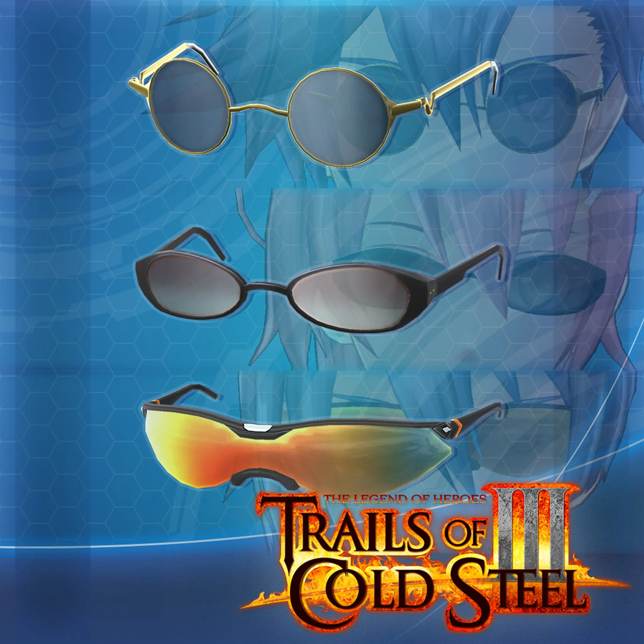 Trails of Cold Steel III: Stylish Sunglasses Set [PS4] - изображение 1