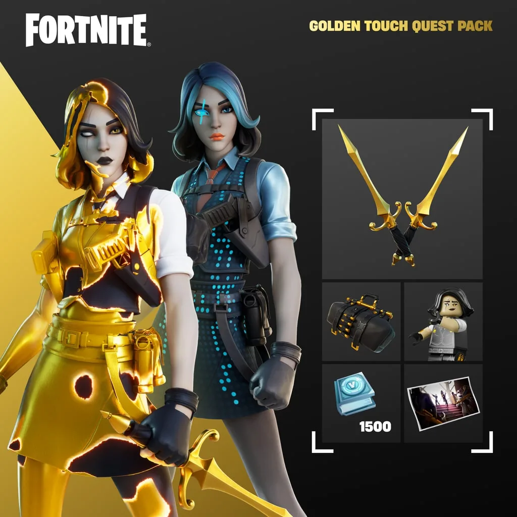 Fortnite - Golden Touch Quest Pack [PS5] cover