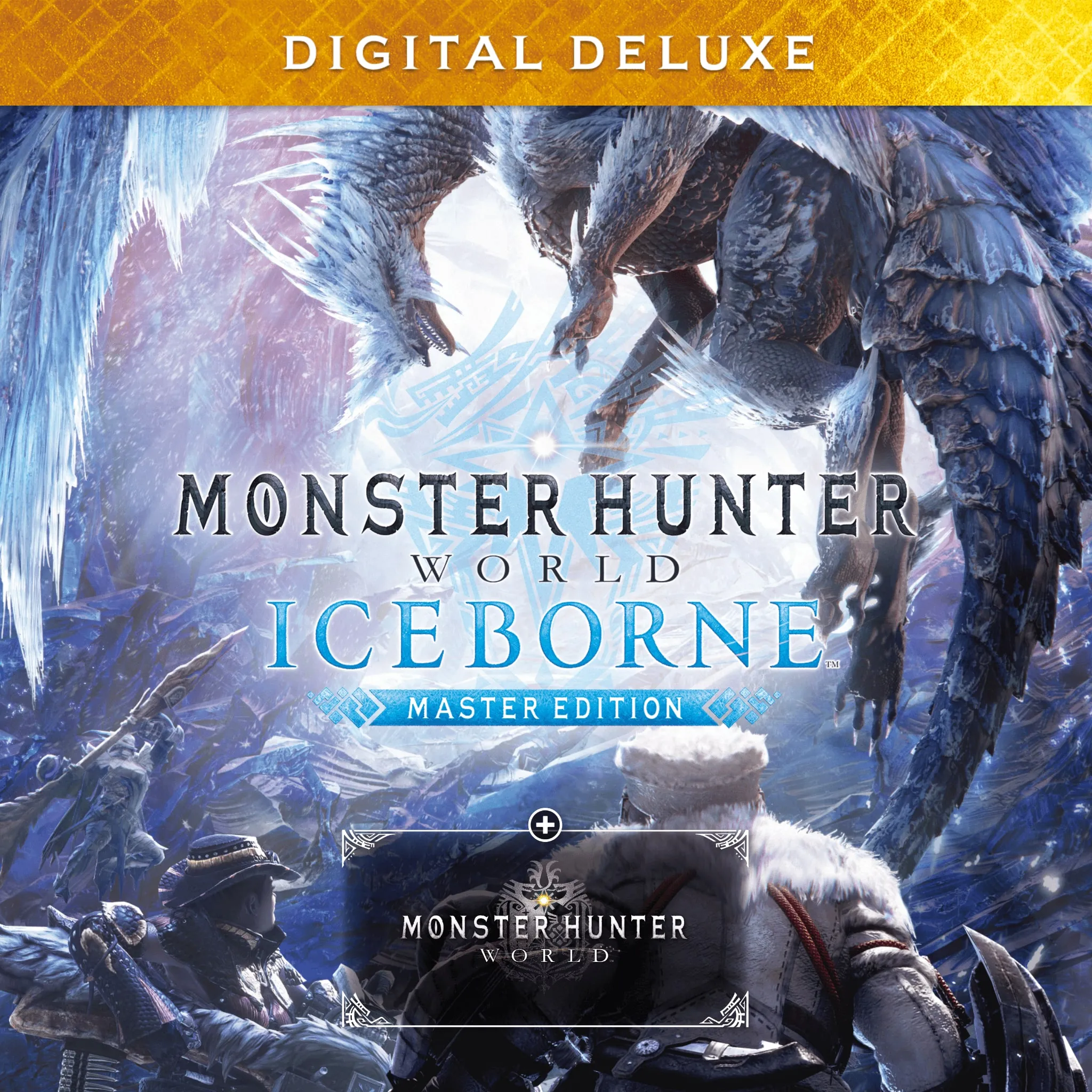 Monster Hunter World: Iceborne Master Edition Digital Deluxe [PS4] cover