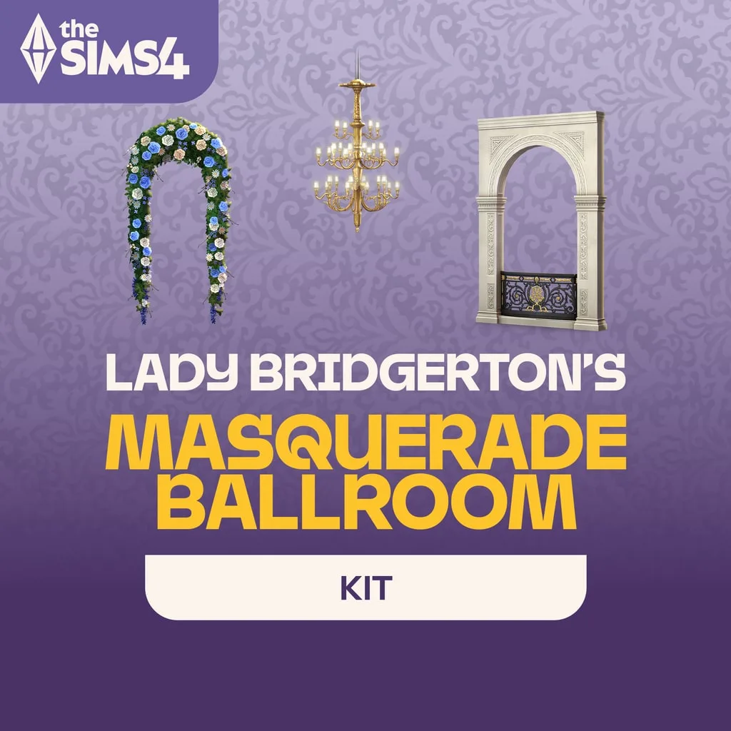 The Sims 4 Lady Bridgerton’s Masquerade Ballroom Kit [PS4] - изображение 1