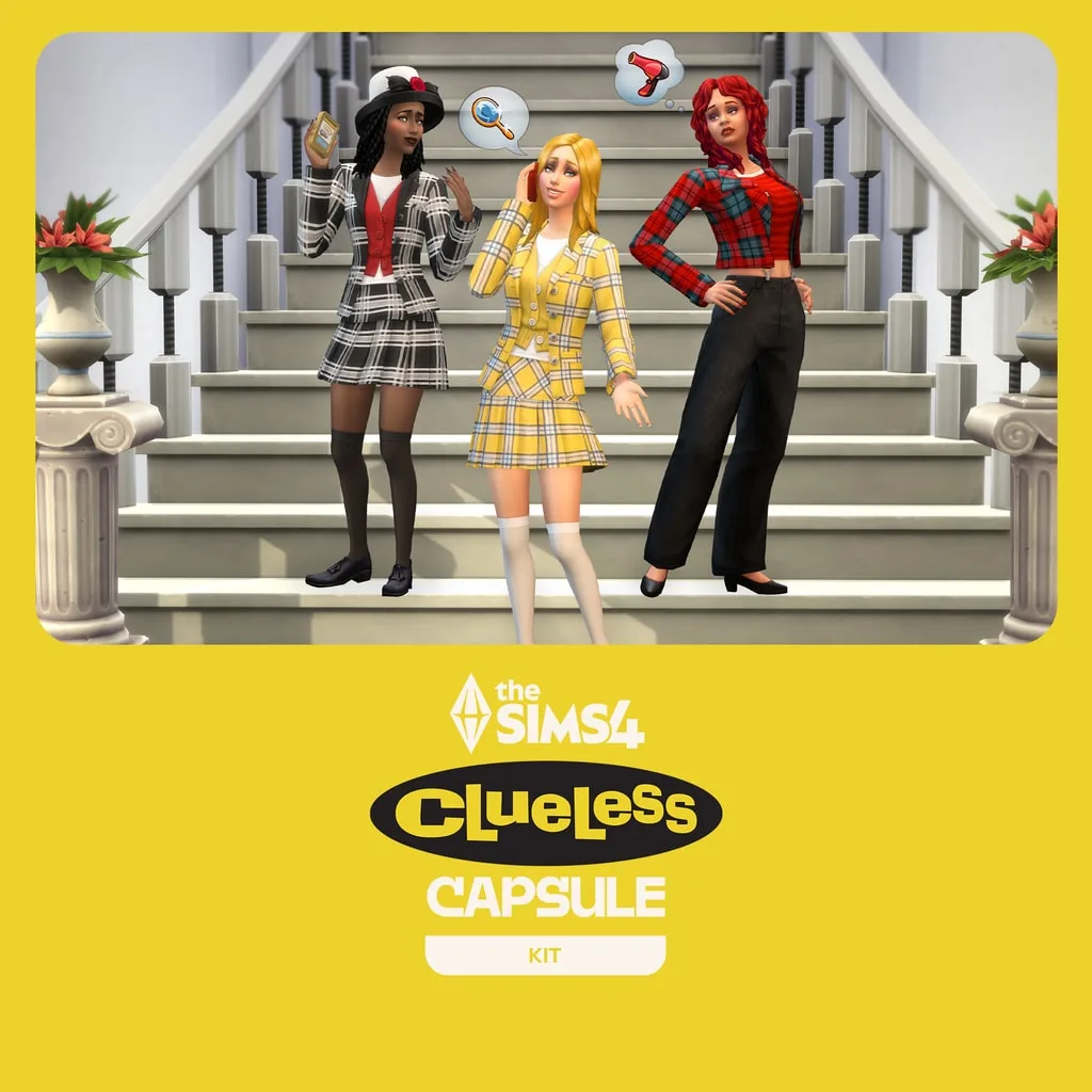 The Sims 4 Clueless Capsule Kit [PS4] cover