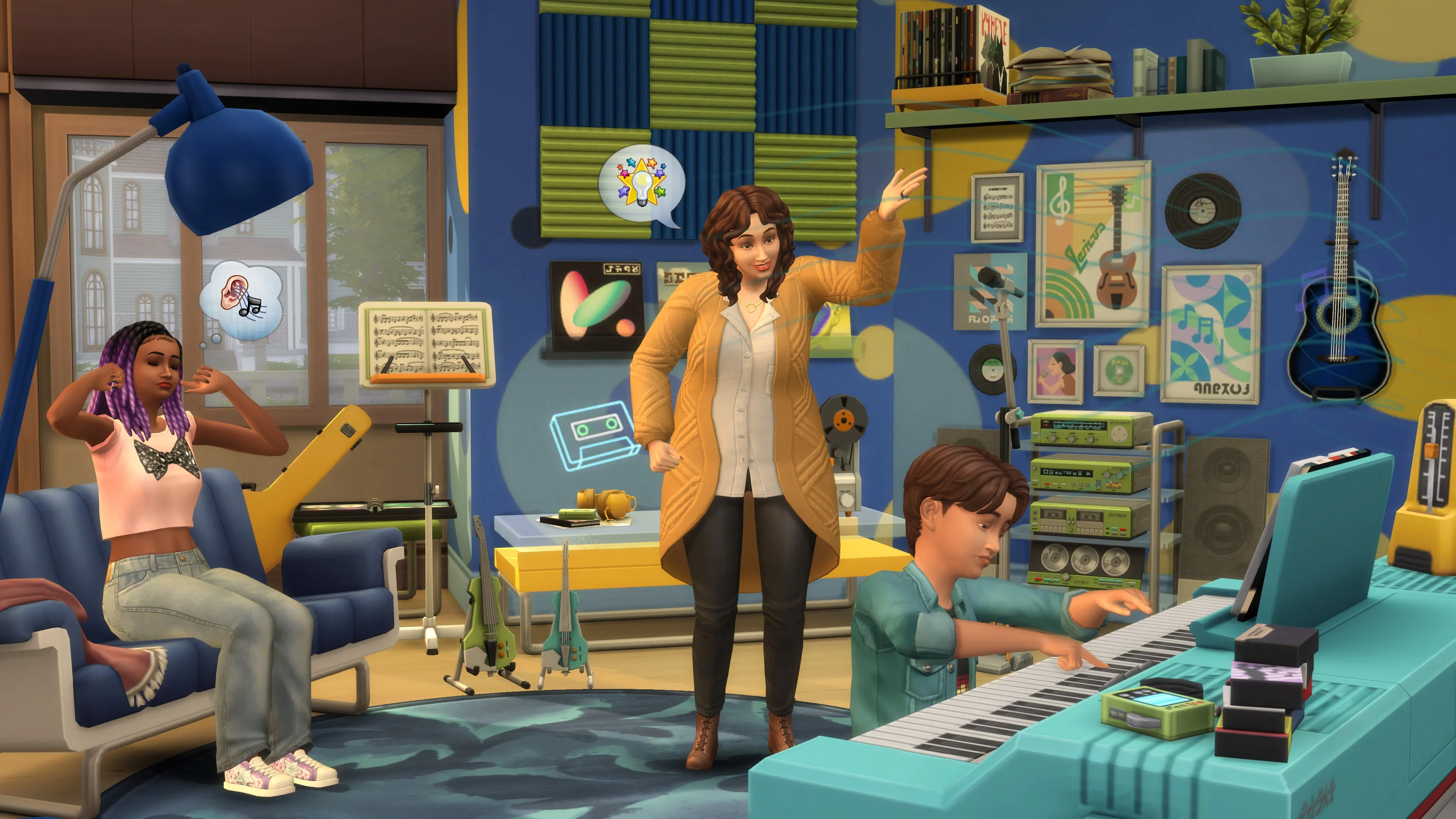 The Sims 4 Music Den Kit + 200 Moola [PS4] - изображение 3
